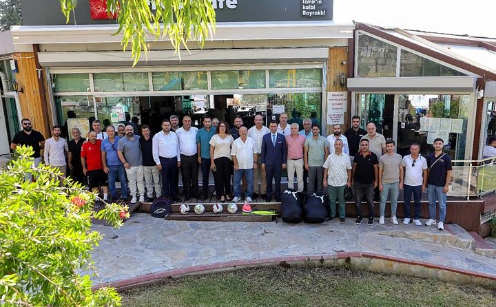 Bayraklı Belediyesinden amatör spor kulüplerine 1 milyon liralık destek