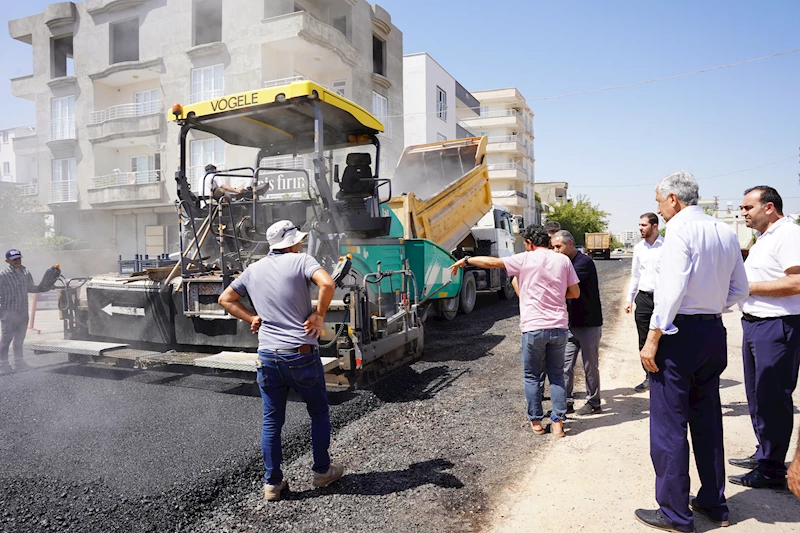 BAŞKAN HALLAÇ; ‘’BETON ASFALT ÇALIŞMALARIMIZA BAŞLADIK’’