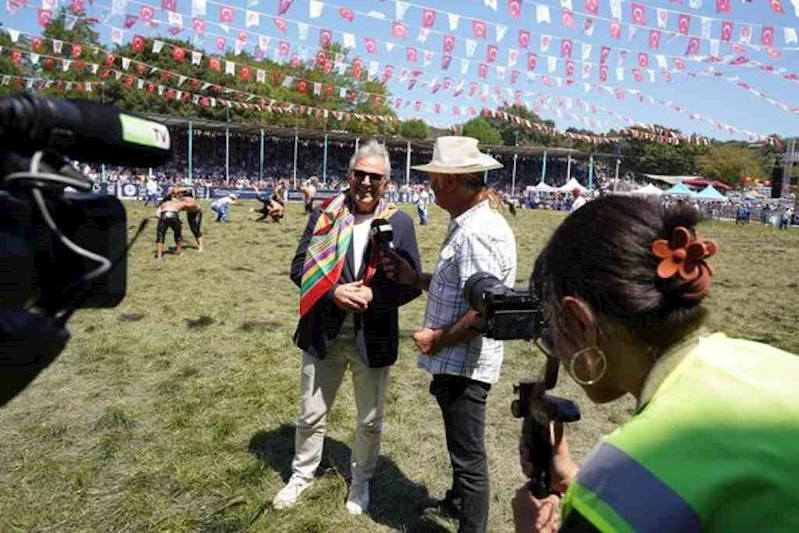 64. Kurtdereli Mehmet Pehlivan Güreşleri için Kurtdere Er Meydanındayız