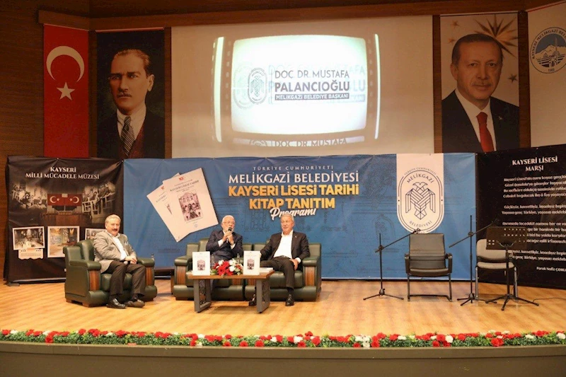 MELİKGAZİ BELEDİYESİ KAYSERİ’NİN ULU ÇINARI KAYSERİ LİSESİ TARİHİ KİTABININ TANITIMINI YAPTI