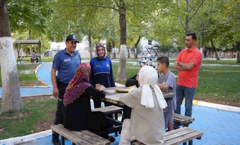 KARAKÖPRÜ PARKLARI GÜVENLİK İÇİN DENETLENİYOR