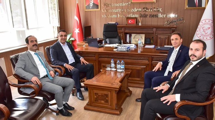 BAŞKANIMIZDAN, GÜMÜŞHANE MİLLİ EĞİTİM MÜDÜRÜ ŞENER DOĞAN’A ZİYARET