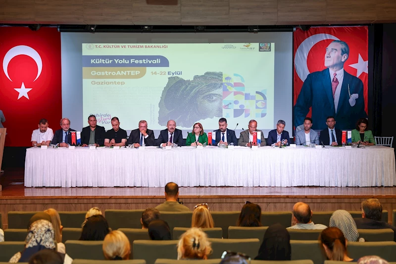 GASTROANTEP KÜLTÜR YOLU FESTİVALİ BİLGİLENDİRME TOPLANTISI DÜZENLENDİ