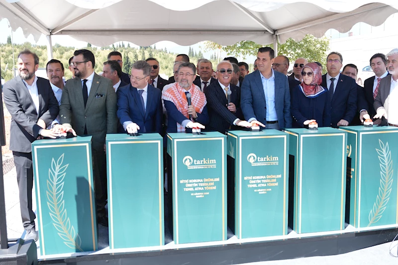 Başkan Zeyrek, Bitki Koruma Ürünleri Üretim Tesislerinin Temel Atma Törenine Katıldı