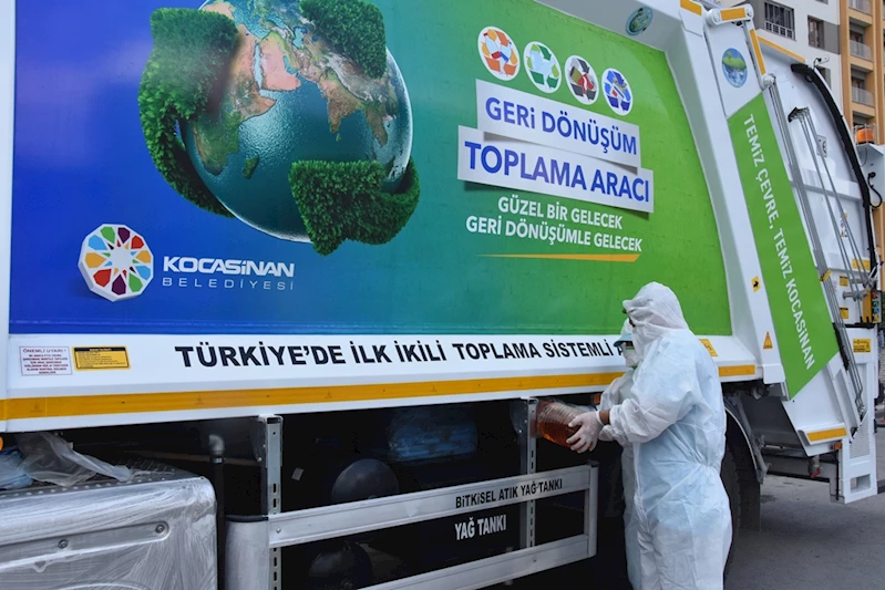 BAŞKAN ÇOLAKBAYRAKDAR, “TÜRKİYE’DE İLK OLAN SİSTEMLE GERİ DÖNÜŞÜME BÜYÜK KATKI SAĞLIYORUZ”