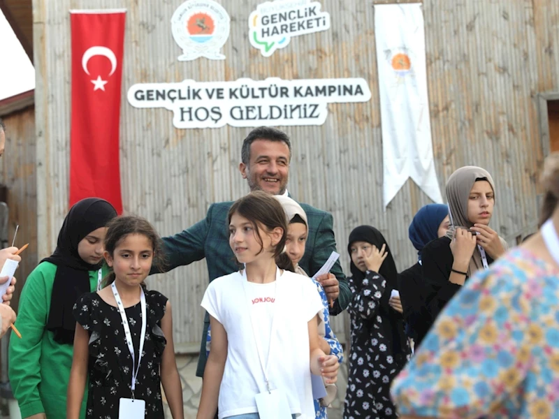 Gençlik ve Kültür Kampları’na yüzlerce genç katıldı