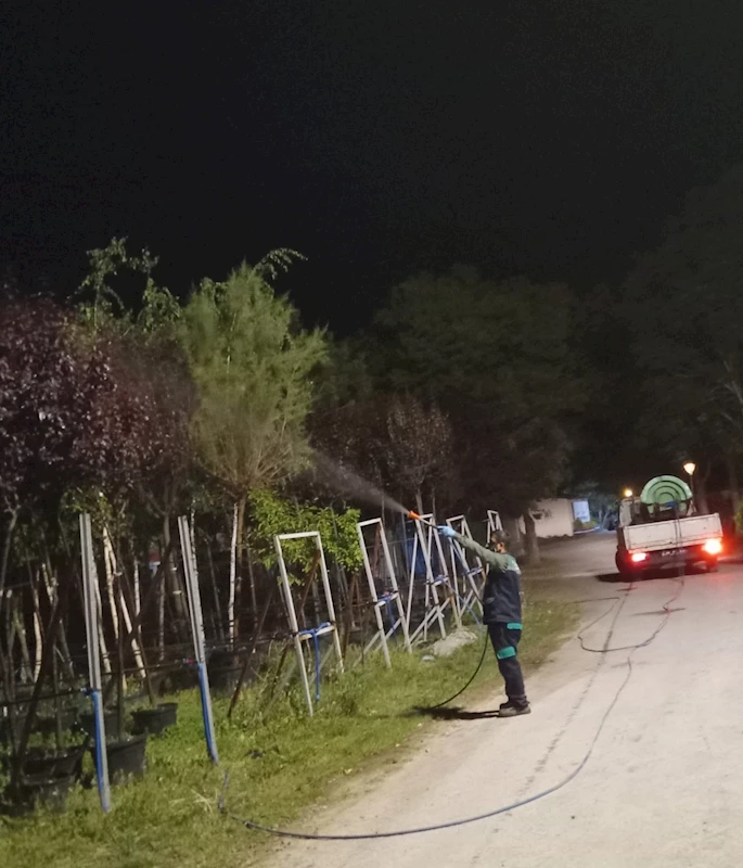 Büyükşehir’den Yeşil Dokuyu Koruyan 3 Milyon TL’lik Gübreleme ve İlaçlama Faaliyeti