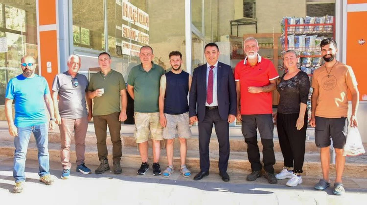 BAŞKANIMIZ, MERSİN DAĞCILIK KULÜBÜ ÜYELERİ İLE HASBİHAL ETTİ