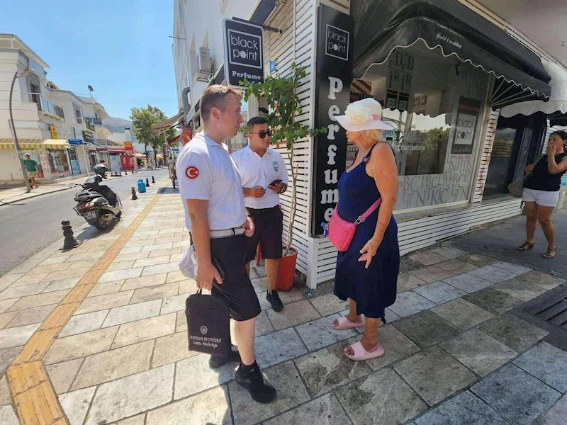 TURİZM ZABITASI DENETİMDE