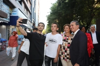 BAŞKANLAR HAMAMYOLU’NDA  SEVGİ SELİYLE KARŞILANDI