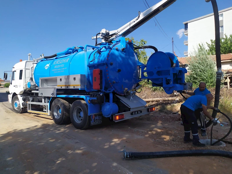 KIRŞEHİR BELEDİYESİ, ATIK SULARI KONTROL ALTINDA TUTUYOR