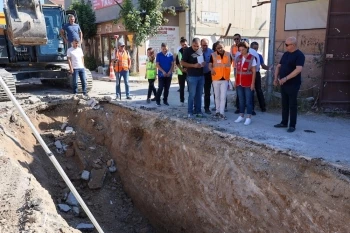 BAKSAN’DA ALTYAPI ÇALIŞMALARI HIZLA DEVAM EDİYOR