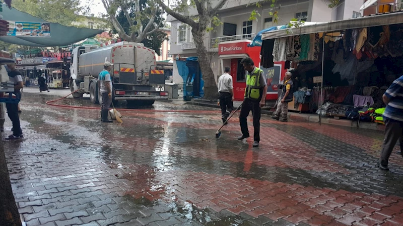 Büyükşehir, Sağlık Turizminin Gözdesi Ilıca’da Detaylı Temizlik Gerçekleştirdi