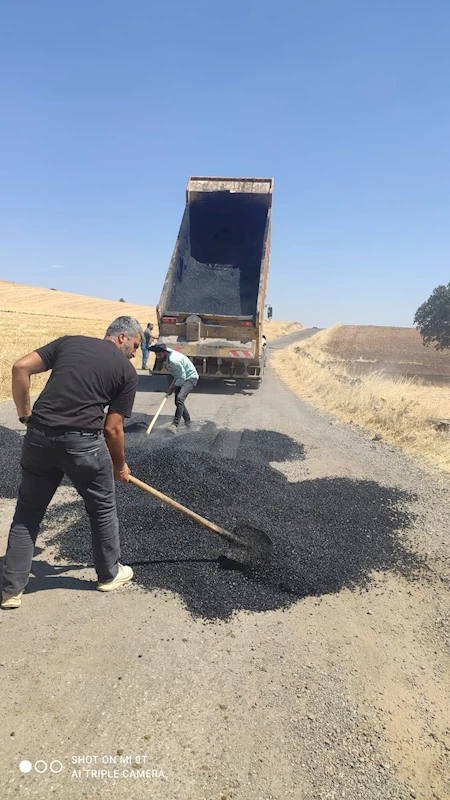 Bozulan Yollarda Onarım Çalışması Yapıldı