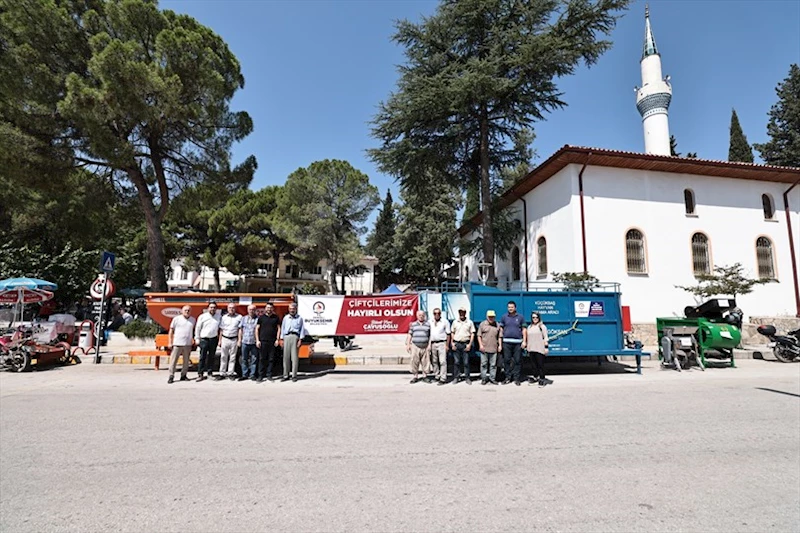 Büyükşehir’den üreticiye tam destek