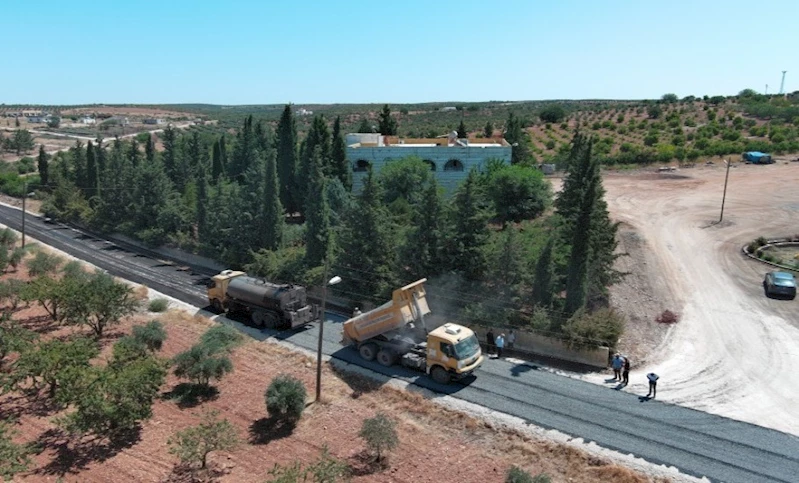 Büyükşehir’den Bozova Kırsalında Sathi Asfalt Çalışması