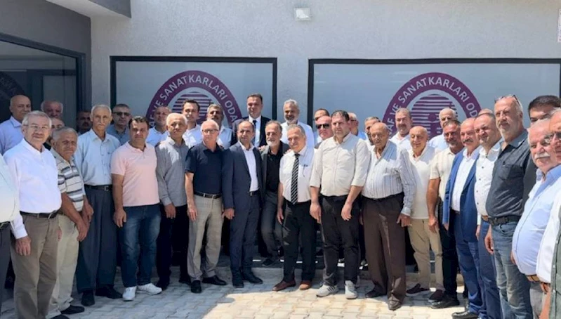 BAŞKAN ÖNTÜRK, ODA BAŞKANLARI İLE BİR ARAYA GELDİ