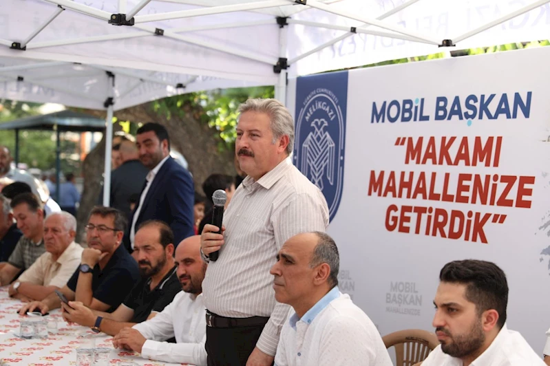MOBİL BAŞKAN AYDINLIKEVLER’E YENİ PROJE MÜJDELERİYLE GİTTİ