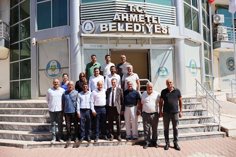 BAŞKAN BALABAN’DAN 6 İLÇE BELEDİYE BAŞKANINA İADE-İ ZİYARET