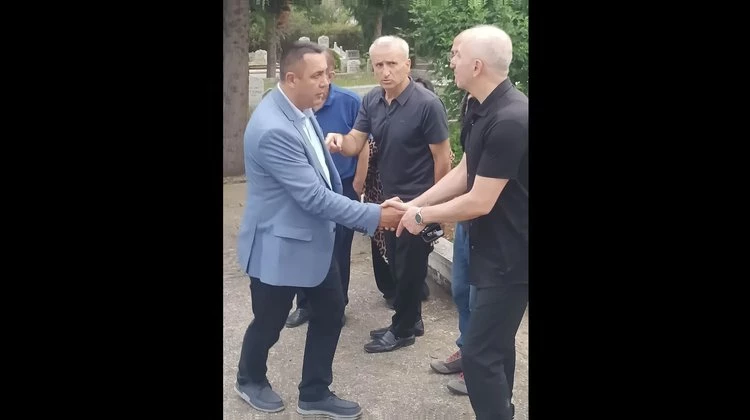 BAŞKANIMIZ, KARAYOLLARI GENEL MÜDÜR YARDIMCISI AHMET SAĞLAM’IN ANNESİNİ EBEDİYETE UĞURLADI