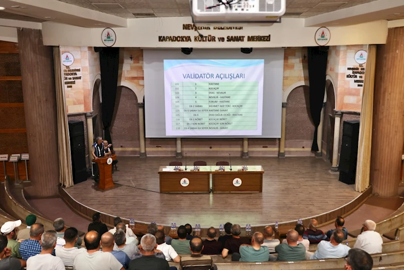 Özel Halk Otobüsü Şoförlerine Hizmet İçi Eğitim Programı