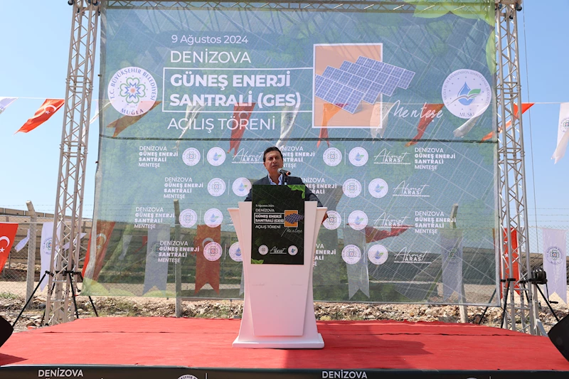 Denizova Güneş Enerji Santrali Açıldı