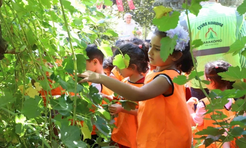KARAKÖPRÜ’DE MİNİKLERE DOĞA SEVGİSİ AŞILANIYOR