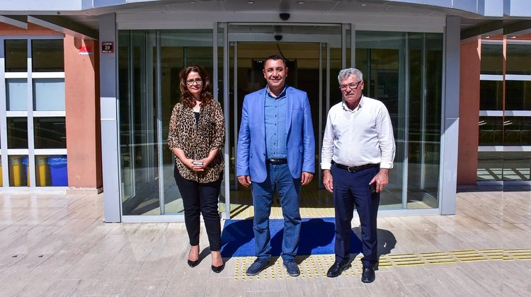 BAŞKANIMIZ, İL KÜLTÜR VE TURİZM MÜDÜRÜNÜ ZİYARET ETTİ