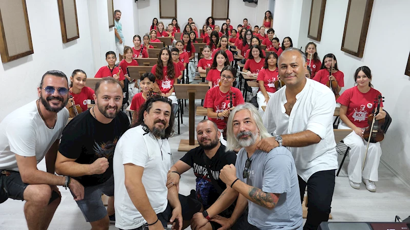 Ünlü grup Necati ve Saykolar ATSO Eğitim ve Sanat Merkezi’nde