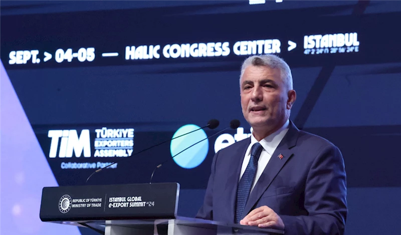 İstanbul Küresel e-İhracat Zirvesi, Bakan Bolat’ın konuşması ile başladı