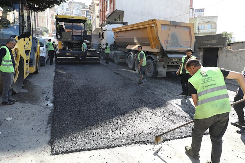 Uzun yıllar ihmal edilen Şair Şirzat Sokak’ta asfaltlama