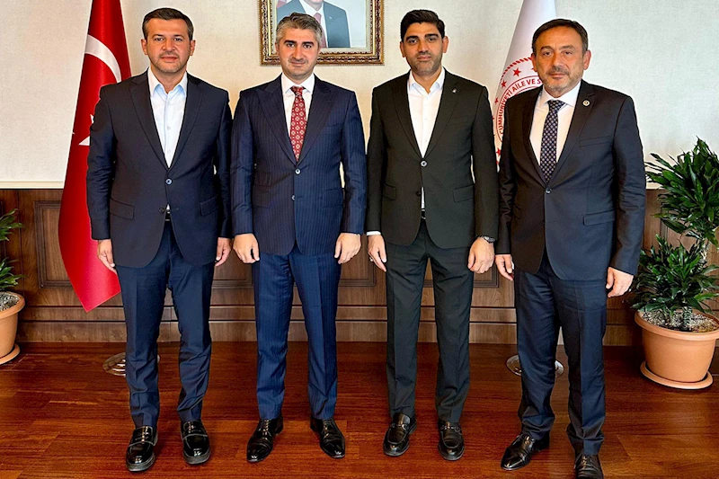 Başkan Çetinkaya’dan Aile ve Sosyal Hizmetler Bakan Yardımcısı Sayın Zafer Tarıkdaroğlu’na Ziyaret