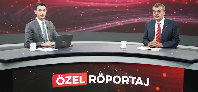 BAKAN YUSUF TEKİN, TRT HABER