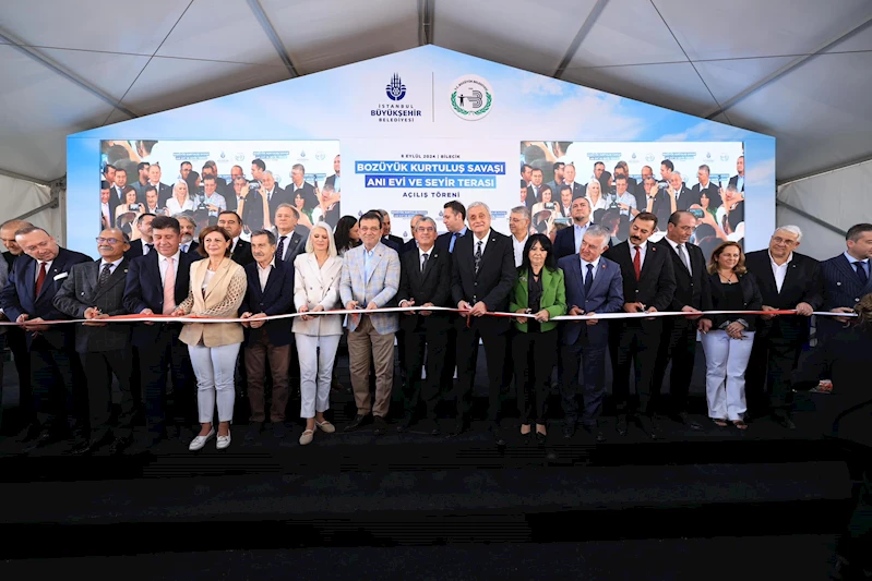 -BOZÜYÜK KURTULUŞ SAVAŞI VE İNÖNÜ ZAFERLERİ ANI EVİ VE SEYİR TERASI TÖRENLE HİZMETE GİRDİ