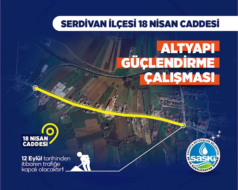 Altyapı yatırımı için trafik alternatif güzergâhlardan sağlanacak