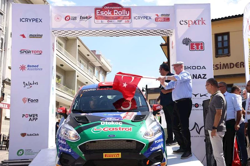 ODUNPAZARI ESOK RALLİSİ BAŞKAN KURT’UN START VERMESİ İLE BAŞLADI