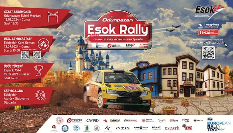 ESOK RALLY ODUNPAZARI BELEDİYESİ EV SAHİPLİĞİNDE GERÇEKLEŞECEK