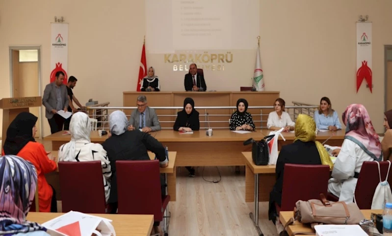 KARAKÖPRÜ BELEDİYESİ KADIN MECLİSİNİN İLK TOPLANTISI YAPILDI