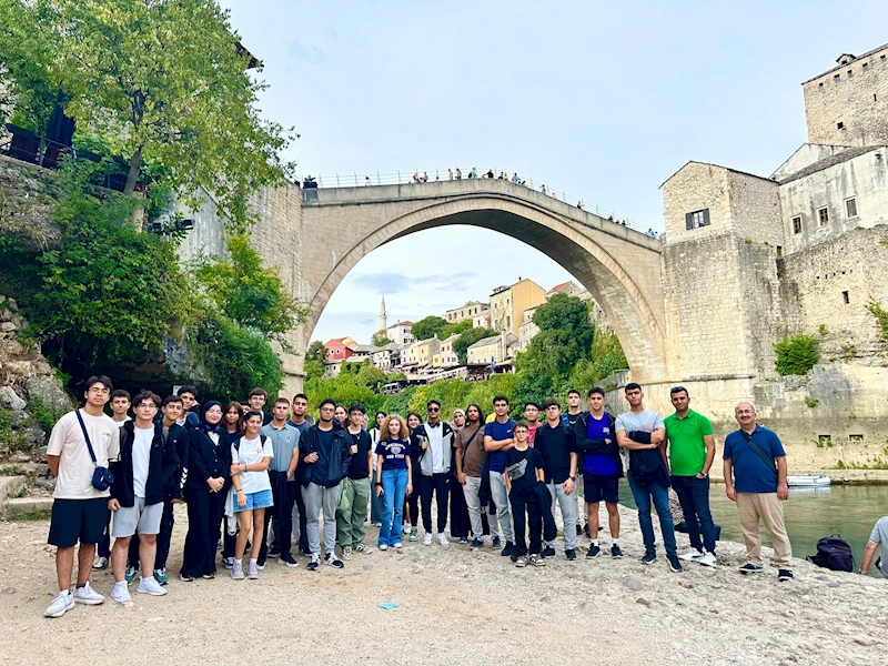 GAZİANTEP BÜYÜKŞEHİR İLE BAŞARILI ÖĞRENCİLER BOSNA-HERSEK’TE!