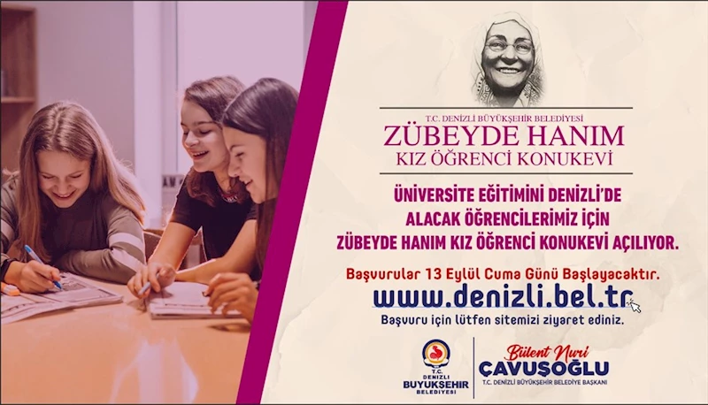 Büyükşehir’den kız öğrencilere ev rahatlığında konukevi hizmeti