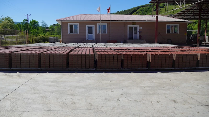 Atakum Belediyesi Taş ve Parke Tesisi artan kapasitesiyle hizmette