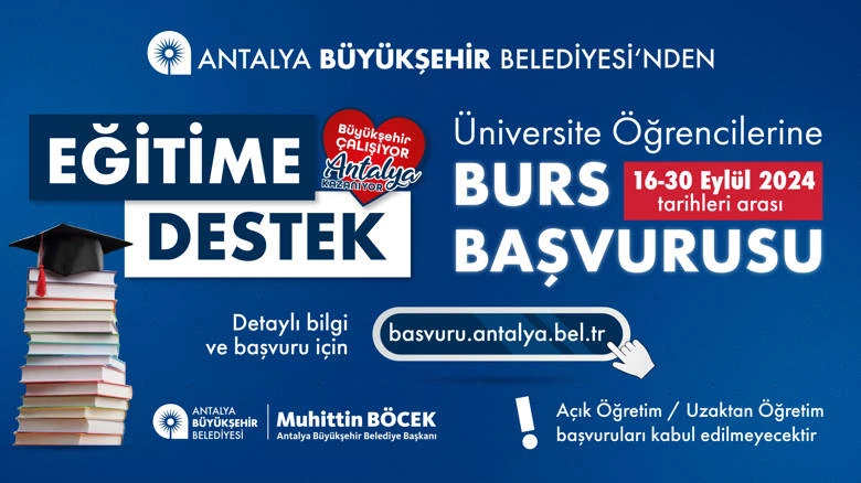 Büyükşehir’den üniversite öğrencileri eğitim desteği