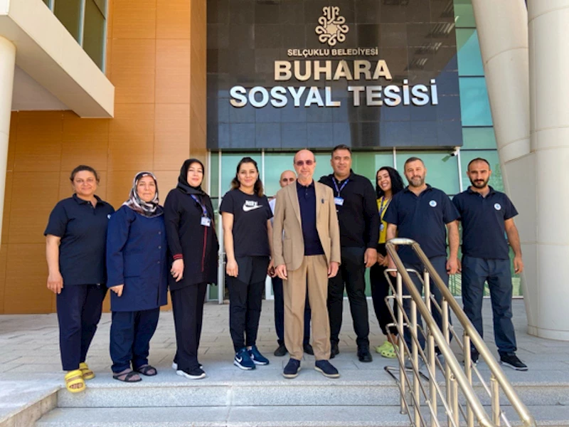 BAŞKAN PEKYATIRMACI BUHARA SOSYAL TESİSİ’Nİ ZİYARET ETTİ