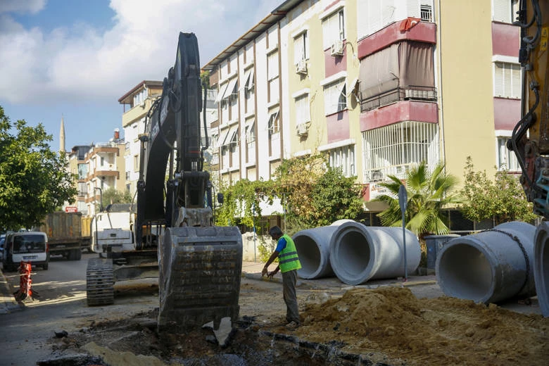 Büyükşehir’den Yükseliş’e yağmur suyu drenaj hattı