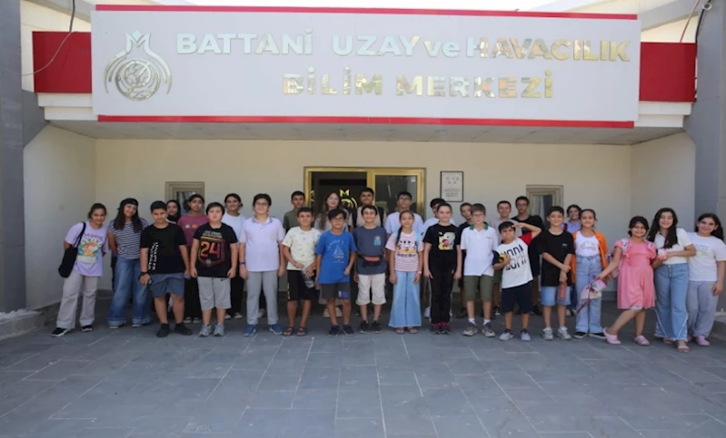 BATTANİ UZAY VE HAVACILIK BİLİM MERKEZİ, ÖĞRENCİLERİ UZAY VE YENİ NESİL TEKNOLOJİYLE TANIŞTIRIYOR