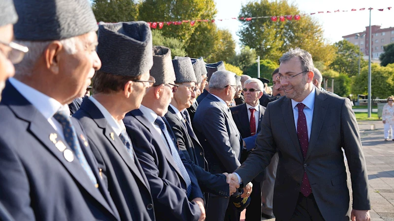 Başkan Ahmet Cin, Gaziler Günü’nü kutladı