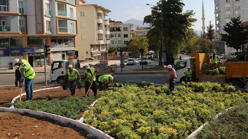 Büyükşehir’den Şehre Yeşil Dokunuşlar