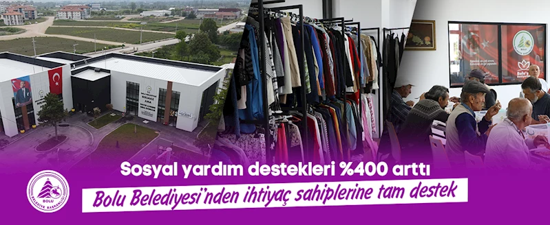 Sosyal yardım destekleri %400 arttı