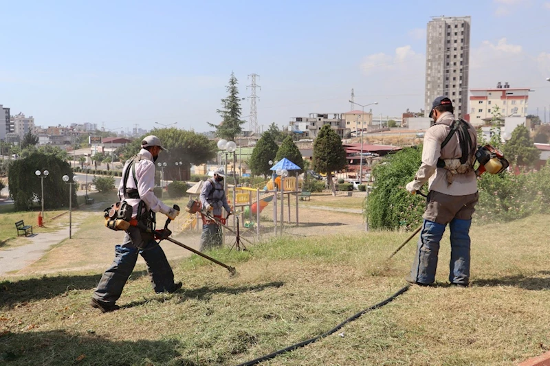 TOROSLAR’IN PARKLARINDA SONBAHAR HAZIRLIĞI