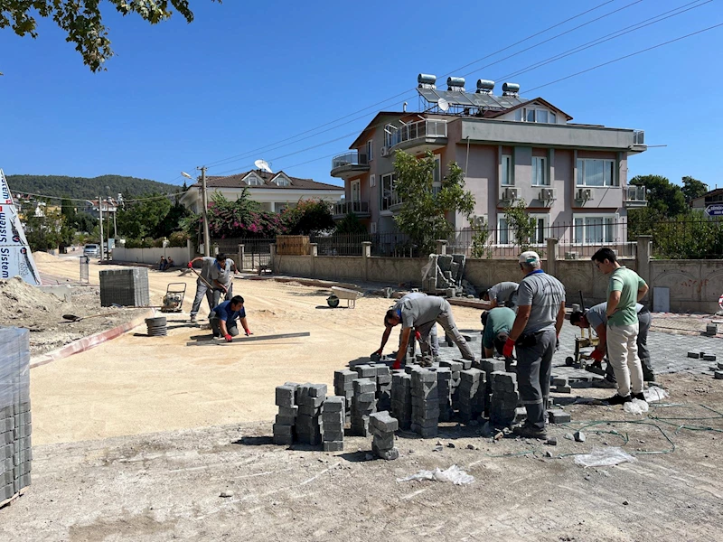 Kemer genelinde altyapı çalışmaları sürüyor